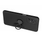 Samsung Galaxy A12 Hülle Silicone ring Schwarz