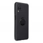 Samsung Galaxy A12 Hülle Silicone ring Schwarz
