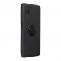Samsung Galaxy A12 Hülle Silicone ring Schwarz
