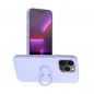 Apple iPhone 13 Pro Hülle Silicone ring Lila (Violet)