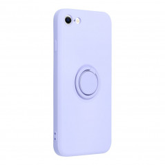Apple iPhone 8 Hülle Silicone ring Lila (Violet)
