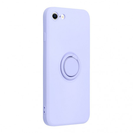 Apple iPhone 8 Hülle Silicone ring Lila (Violet)