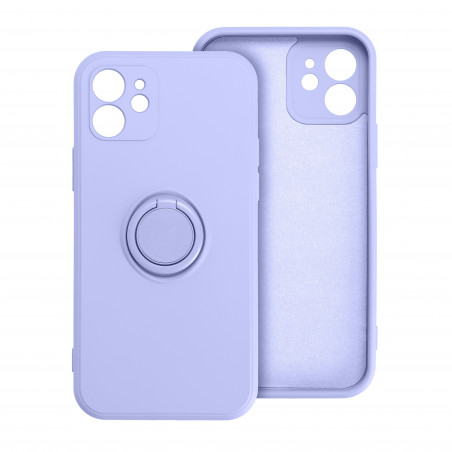 Apple iPhone 8 Hülle Silicone ring Lila (Violet)