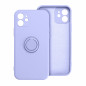 Apple iPhone SE 2020 Hülle Silicone ring Lila (Violet)