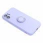 Apple iPhone SE 2020 Hülle Silicone ring Lila (Violet)