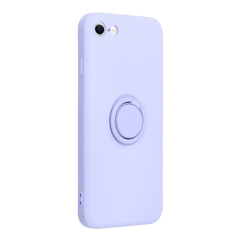 Apple iPhone SE 2022 5G Hülle Silicone ring Lila (Violet)