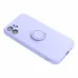 Apple iPhone SE 2022 5G Hülle Silicone ring Lila (Violet)