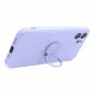 Apple iPhone SE 2022 5G Hülle Silicone ring Lila (Violet)