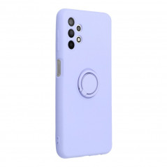 Samsung Galaxy A32 5G Hülle Silicone ring Lila (Violet)
