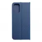 XIAOMI Redmi Note 10S Book Handytaschen LUNA Book Carbon Kohlenstoff-Faser, Elegant  Blau