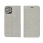 XIAOMI Redmi 9C NFC Book Handytaschen LUNA Book Gold Elegant  Silber