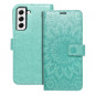 Samsung Galaxy A52s 5G Book Handytaschen MEZZO Book Mandala  Grün