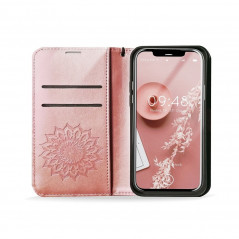 Samsung Galaxy S20 FE 5G 2022 Book Handytaschen MEZZO Book Mandala  Roségold
