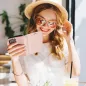 Samsung Galaxy S20 FE 5G 2022 Book Handytaschen MEZZO Book Mandala  Roségold