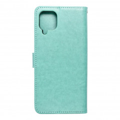 Samsung Galaxy A12 Book Handytaschen MEZZO Book Mandala  Grün