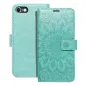 Apple iPhone 8 Book Handytaschen MEZZO Book Mandala  Grün