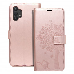 Samsung Galaxy A32 LTE Book Handytaschen MEZZO Book Baum  Roségold