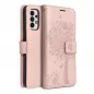 Samsung Galaxy A32 LTE Book Handytaschen MEZZO Book Baum  Roségold