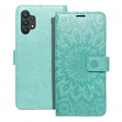 Samsung Galaxy A32 LTE Book Handytaschen MEZZO Book Mandala  Grün