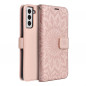 Samsung Galaxy A32 LTE Book Handytaschen MEZZO Book Mandala  Roségold
