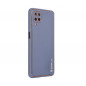 Samsung Galaxy A12 Hülle Leather Blau