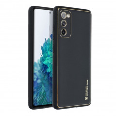 Samsung Galaxy S20 FE 5G 2022 Hülle Leather Schwarz