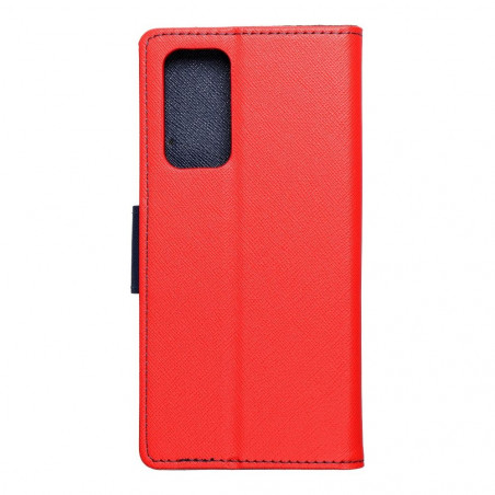 XIAOMI Mi 10T 5G Book Handytaschen Fancy Book Rot / Marine