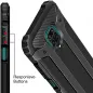 XIAOMI Redmi Note 9 Pro Gehärtete Abdeckung Armor Schwarz