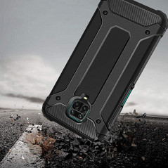 XIAOMI Redmi Note 9 Pro 5G Gehärtete Abdeckung Armor Schwarz
