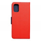 Samsung Galaxy A02s Book Handytaschen Fancy Book Rot / Marine