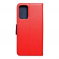 Samsung Galaxy A72 LTE Book Handytaschen Fancy Book Rot / Marine