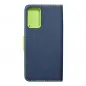 Samsung Galaxy A72 LTE Book Handytaschen Fancy Book Marine / Limette