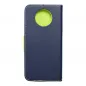 XIAOMI Redmi Note 9T Book Handytaschen Fancy Book Marine / Limette