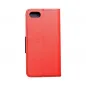 Apple iPhone SE 2020 Book Handytaschen Fancy Book Rot / Marine