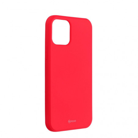 Apple iPhone 12 Hülle Roar Colorful Jelly Heißes Rosa