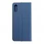 XIAOMI Redmi 9C NFC Book Handytaschen LUNA Book Carbon Kohlenstoff-Faser, Elegant  Blau