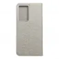 Samsung Galaxy S21 Ultra 5G Book Handytaschen LUNA Book Gold Elegant  Silber