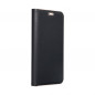 Samsung Galaxy A12 Book Handytaschen LUNA Book Gold Elegant  Schwarz