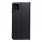 Samsung Galaxy A12 Book Handytaschen LUNA Book Gold Elegant  Schwarz
