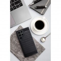 Samsung Galaxy A52s 5G Hülle Carbon Elegant  Schwarz