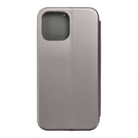 Apple iPhone 13 Pro Max Book Handytaschen Book Elegance Elegant  Grau
