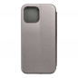 Apple iPhone 13 Pro Max Book Handytaschen Book Elegance Elegant  Grau