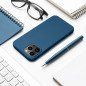 Apple iPhone 12 Hülle Silicone Elegant  Blau