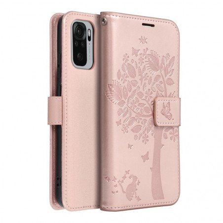 XIAOMI Mi 11 Lite 5G Book Handytaschen MEZZO Book Baum  Roségold