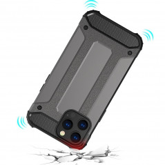 Apple iPhone 13 Pro Gehärtete Abdeckung Armor Schwarz