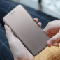 Samsung Galaxy M11 Book Handytaschen Book Elegance Elegant  Grau