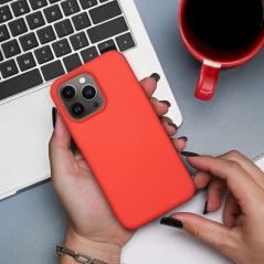 XIAOMI Redmi 9C NFC Hülle Silicone Elegant  Pfirsich