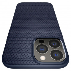 Apple iPhone 13 Pro Hülle Spigen  Liquid Air Navy blau