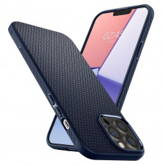 Apple iPhone 13 Pro Hülle Spigen  Liquid Air Navy blau