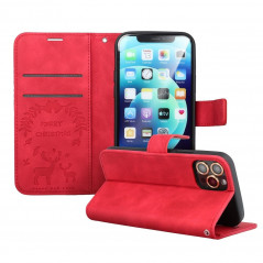 XIAOMI Redmi Note 10 Book Handytaschen MEZZO Book Rot
